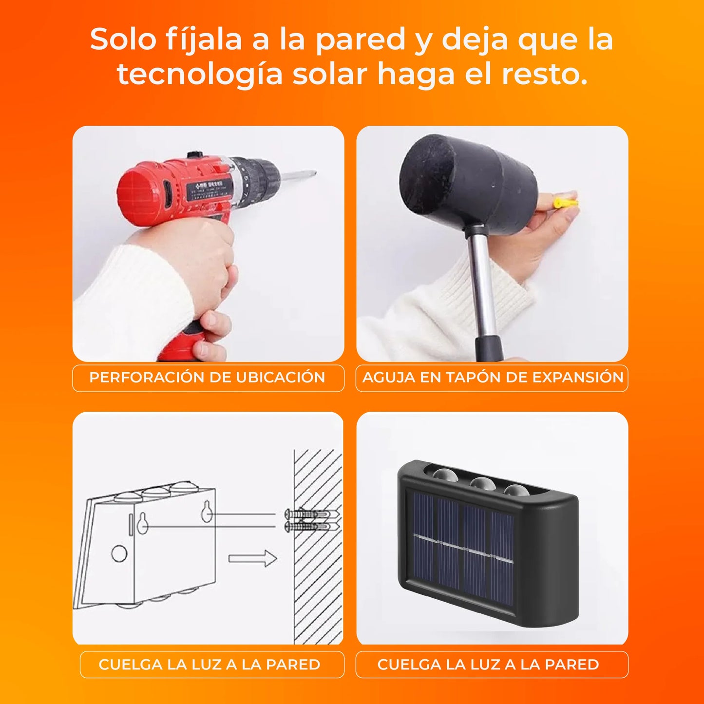 Paga 1 lleva 2 BrillaSolar: Lámpara de Energía Solar Inteligente y Eficiente