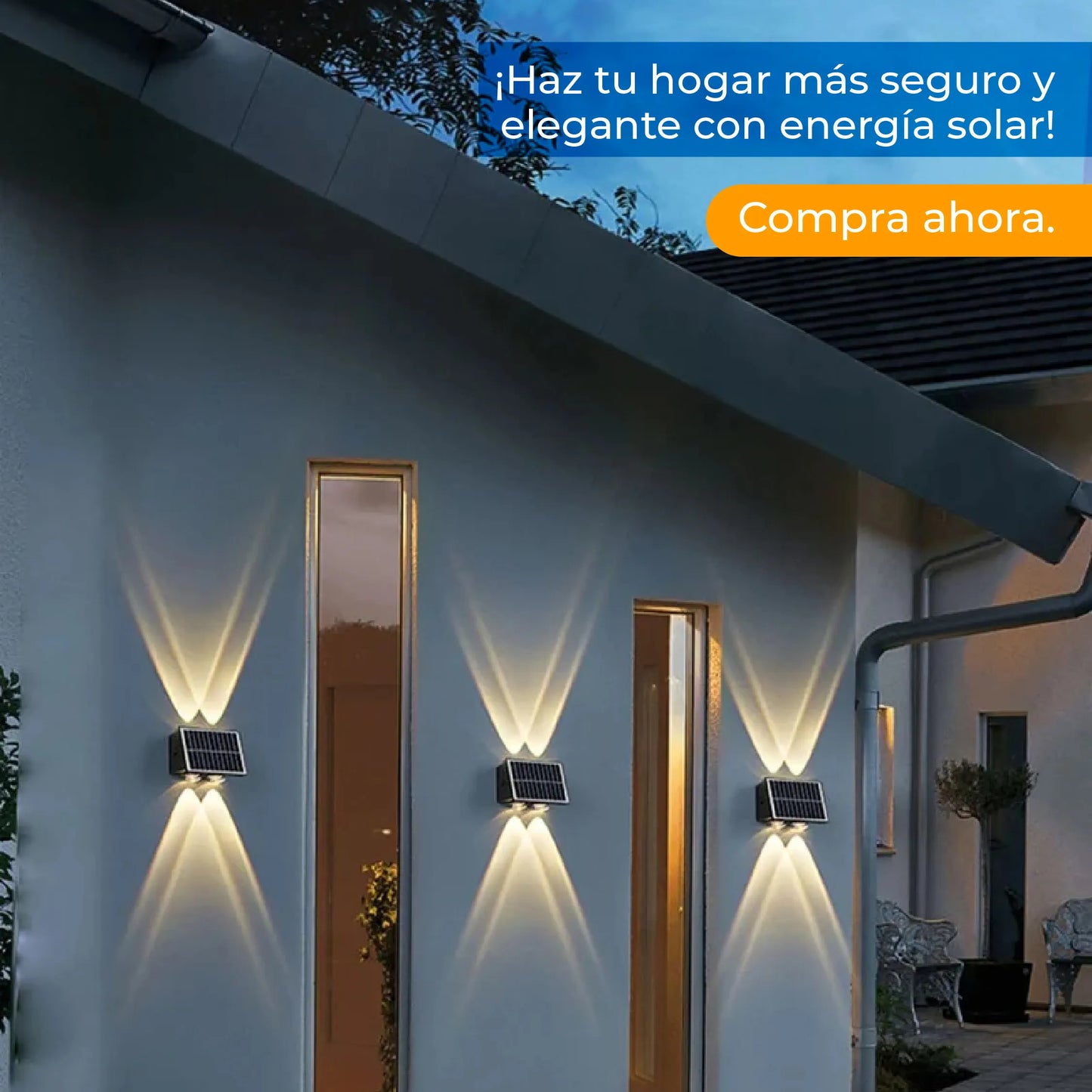 Paga 1 lleva 2 BrillaSolar: Lámpara de Energía Solar Inteligente y Eficiente