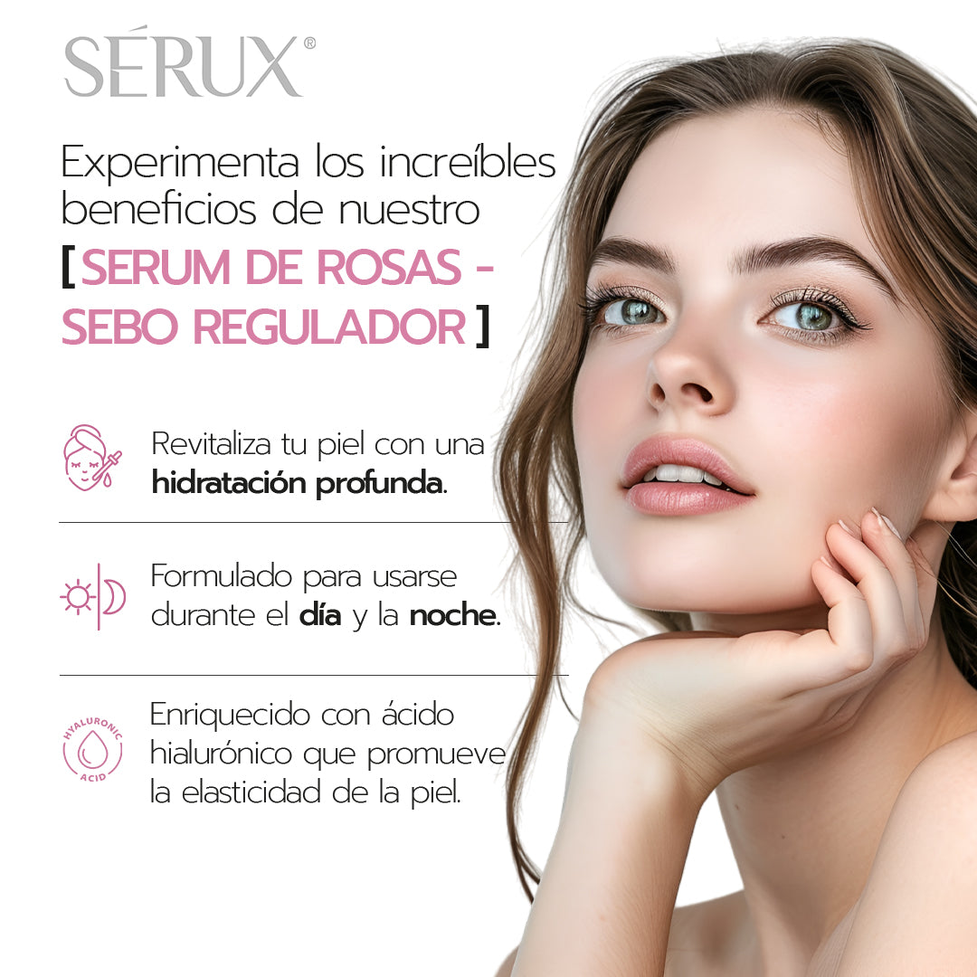 SÉRUX HIDRATA, REJUVENECE Y ACLARA