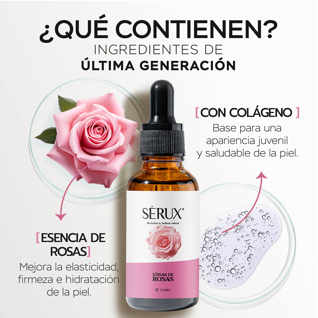 SÉRUX HIDRATA, REJUVENECE Y ACLARA