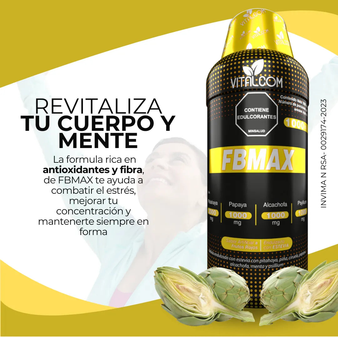 FBMAX FORMULA AVANZADA PARA LA INFLAMACIÓN Y ENERGIZANTE CELULAR