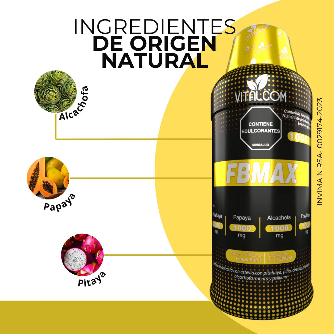 FBMAX FORMULA AVANZADA PARA LA INFLAMACIÓN Y ENERGIZANTE CELULAR