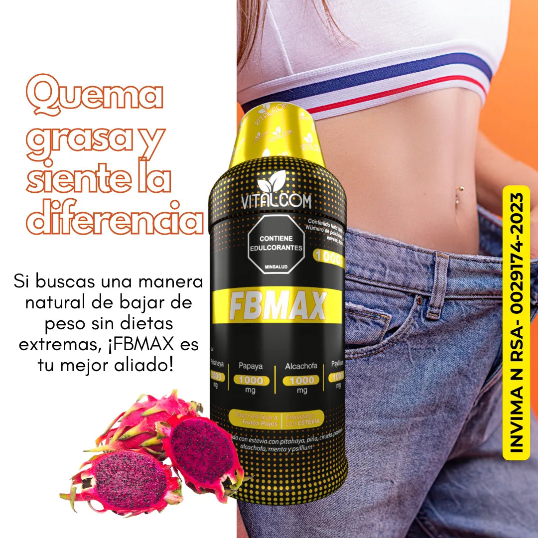FBMAX FORMULA AVANZADA PARA LA INFLAMACIÓN Y ENERGIZANTE CELULAR