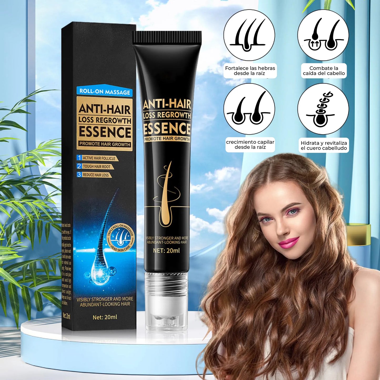 HairBoost: Crece, Fortalece y Anti Caida