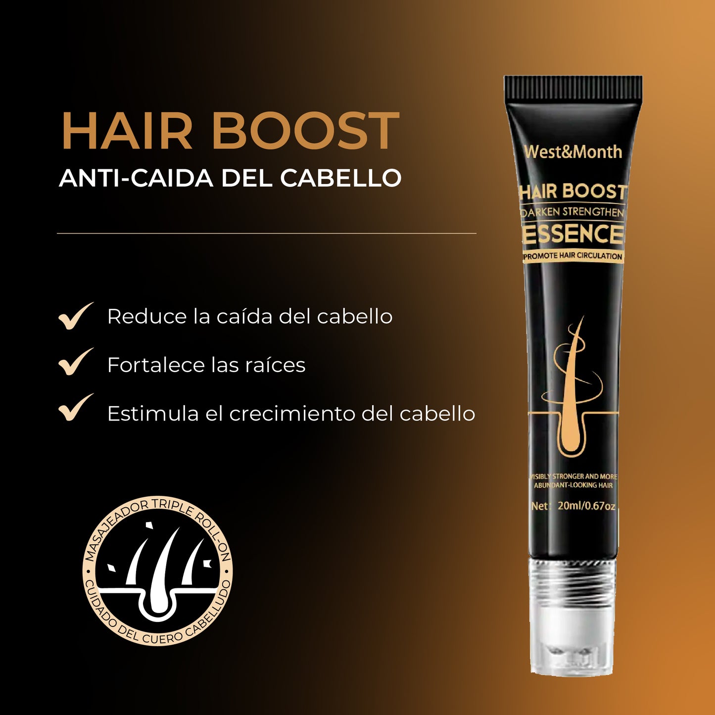 HairBoost: Fortalece y Combate la Calvicie