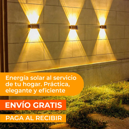 Paga 1 lleva 2 BrillaSolar: Lámpara de Energía Solar Inteligente y Eficiente