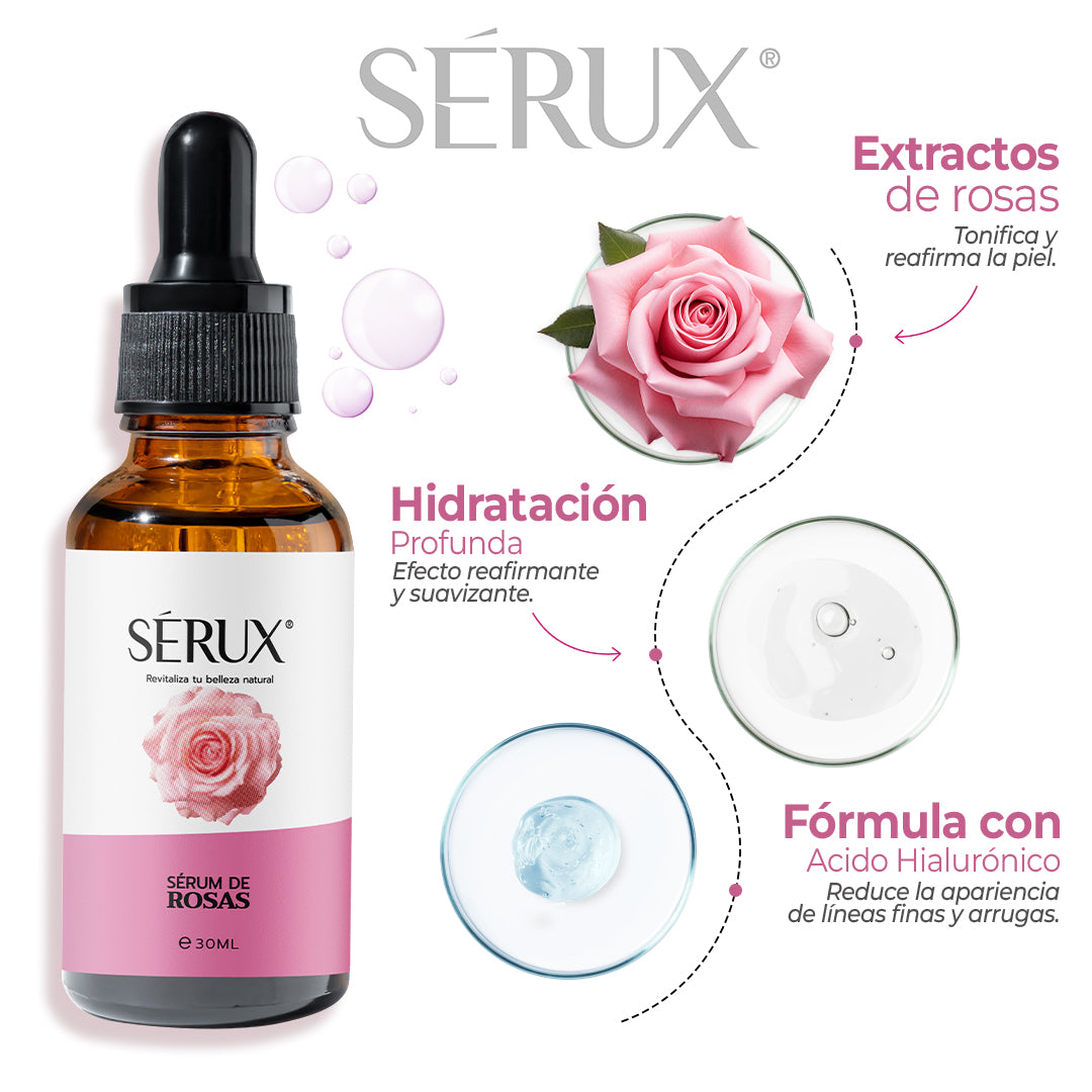 SÉRUX HIDRATA, REJUVENECE Y ACLARA