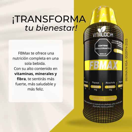 FBMAX FORMULA AVANZADA PARA LA INFLAMACIÓN Y ENERGIZANTE CELULAR