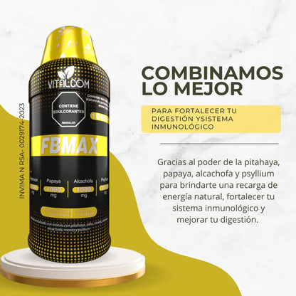 FBMAX FORMULA AVANZADA PARA LA INFLAMACIÓN Y ENERGIZANTE CELULAR