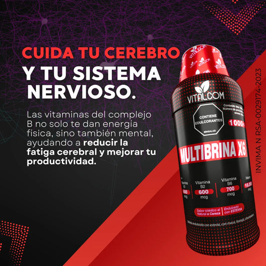 MULTIBRINA X6 Concentración y Energía